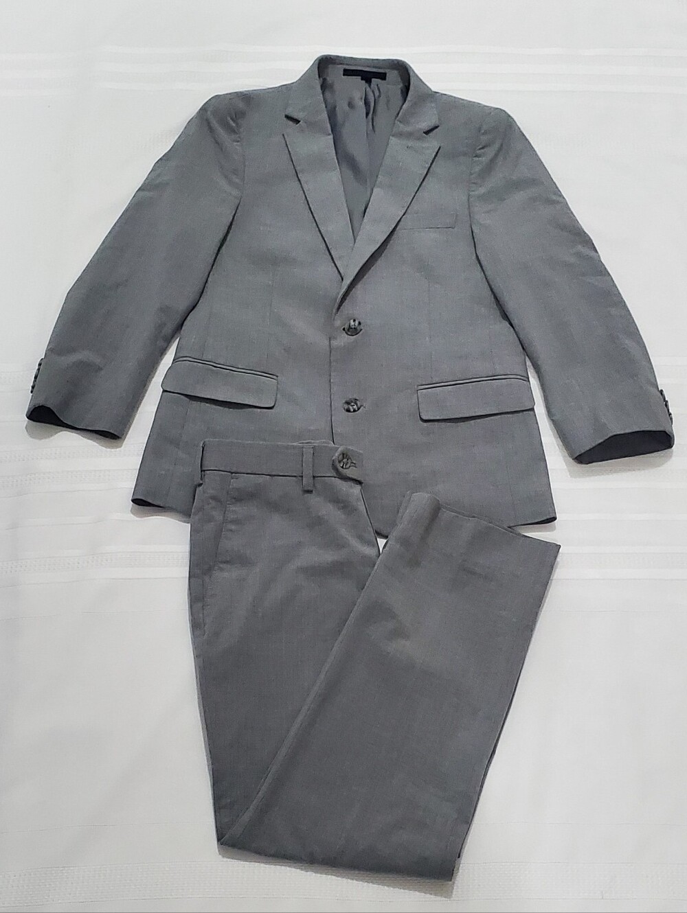 Jos. A Bank Boys Grey Suit With Pant Matching Set